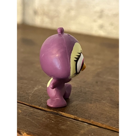 Mini Littlest Pet Shop LPS #3756 Flip Flurry Purple Penguin - Picture 4 of 5